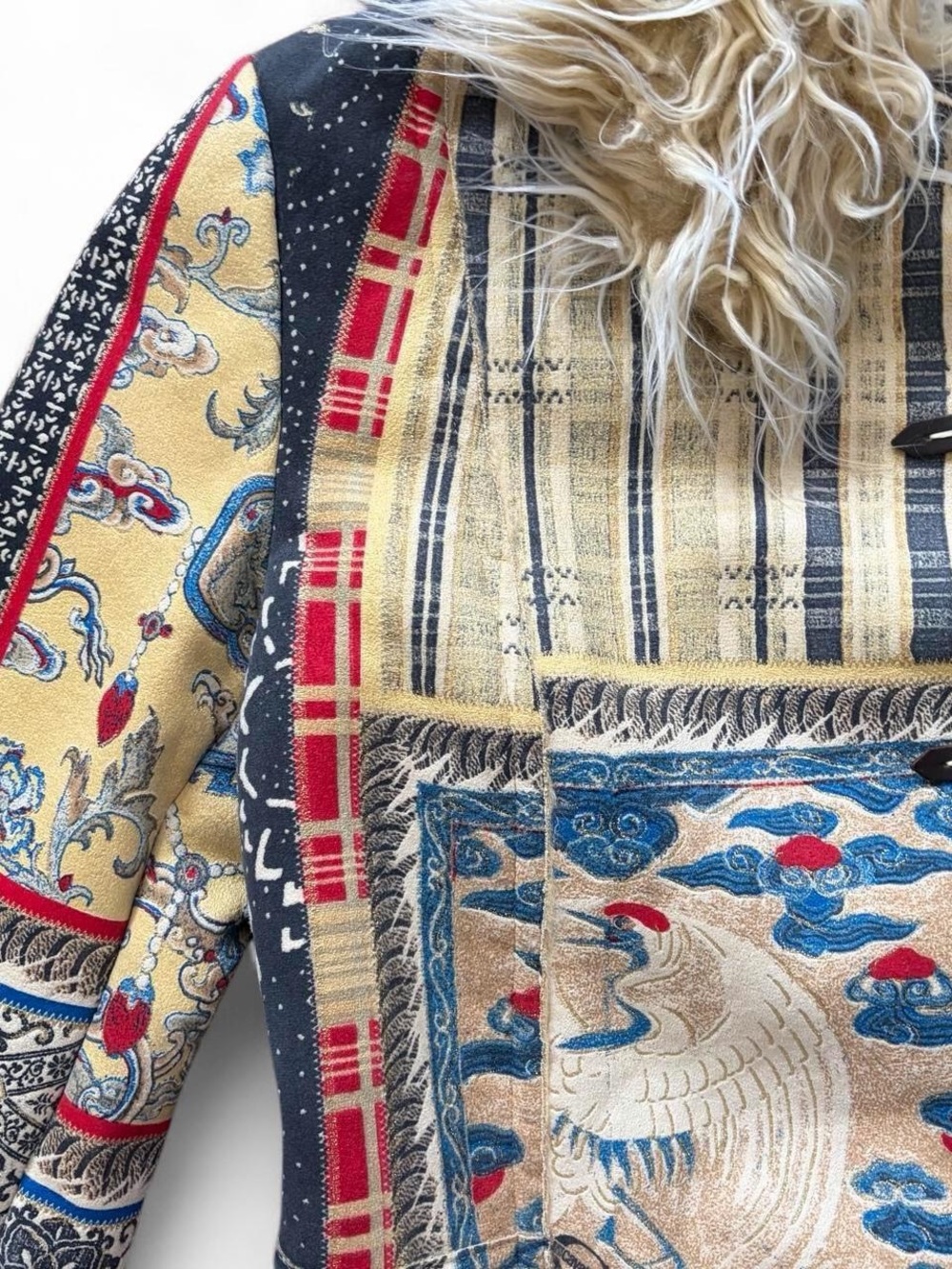 vintage cavalli penny lane coat - Picture 5 of 11